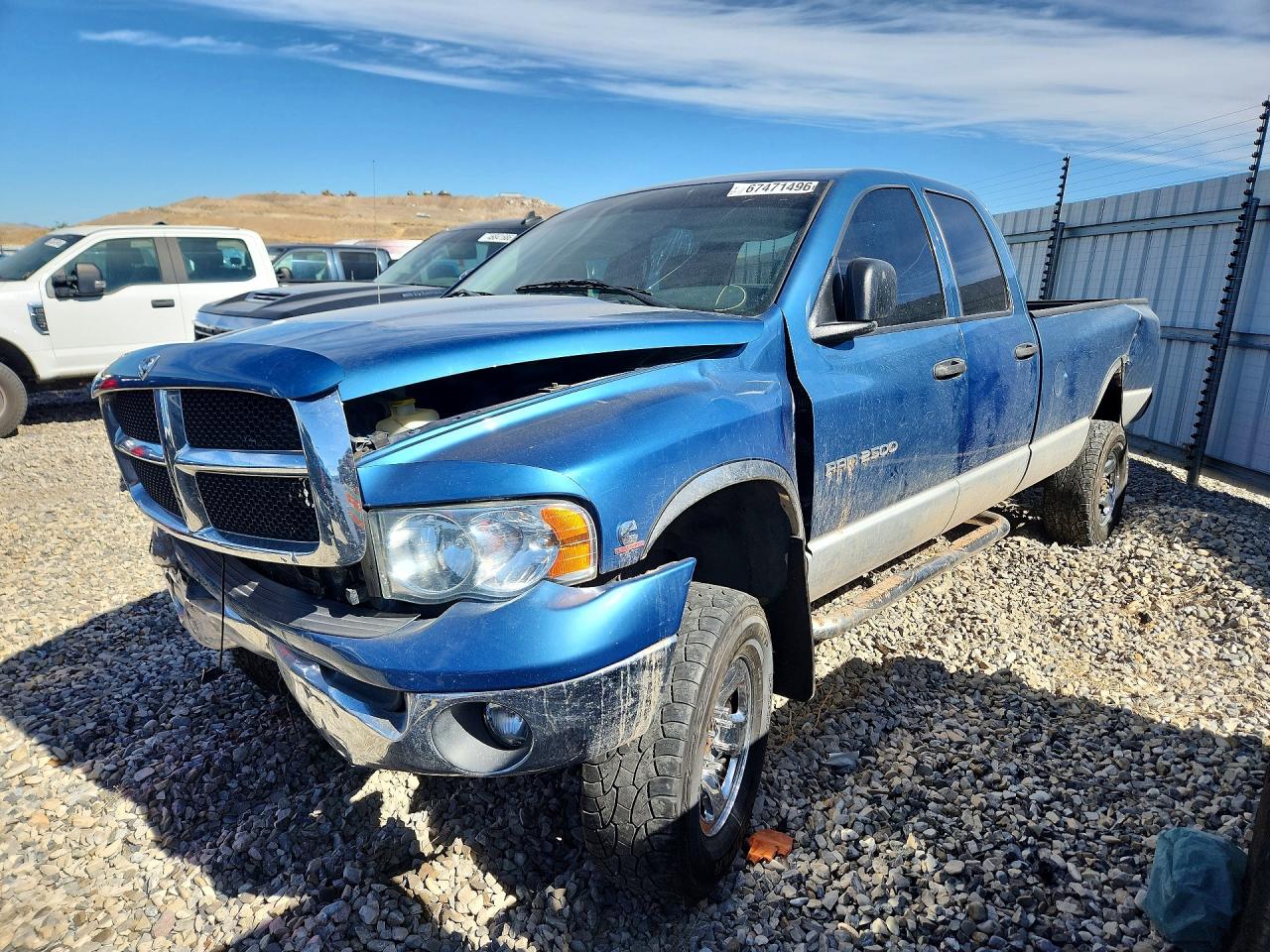 2003 DODGE RAM 2500 ST | 3D7KU28673G759090 | UPCARS
