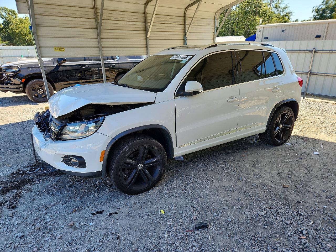 2014 VOLKSWAGEN TIGUAN S | WVGBV3AX9EW098310 | UPCARS