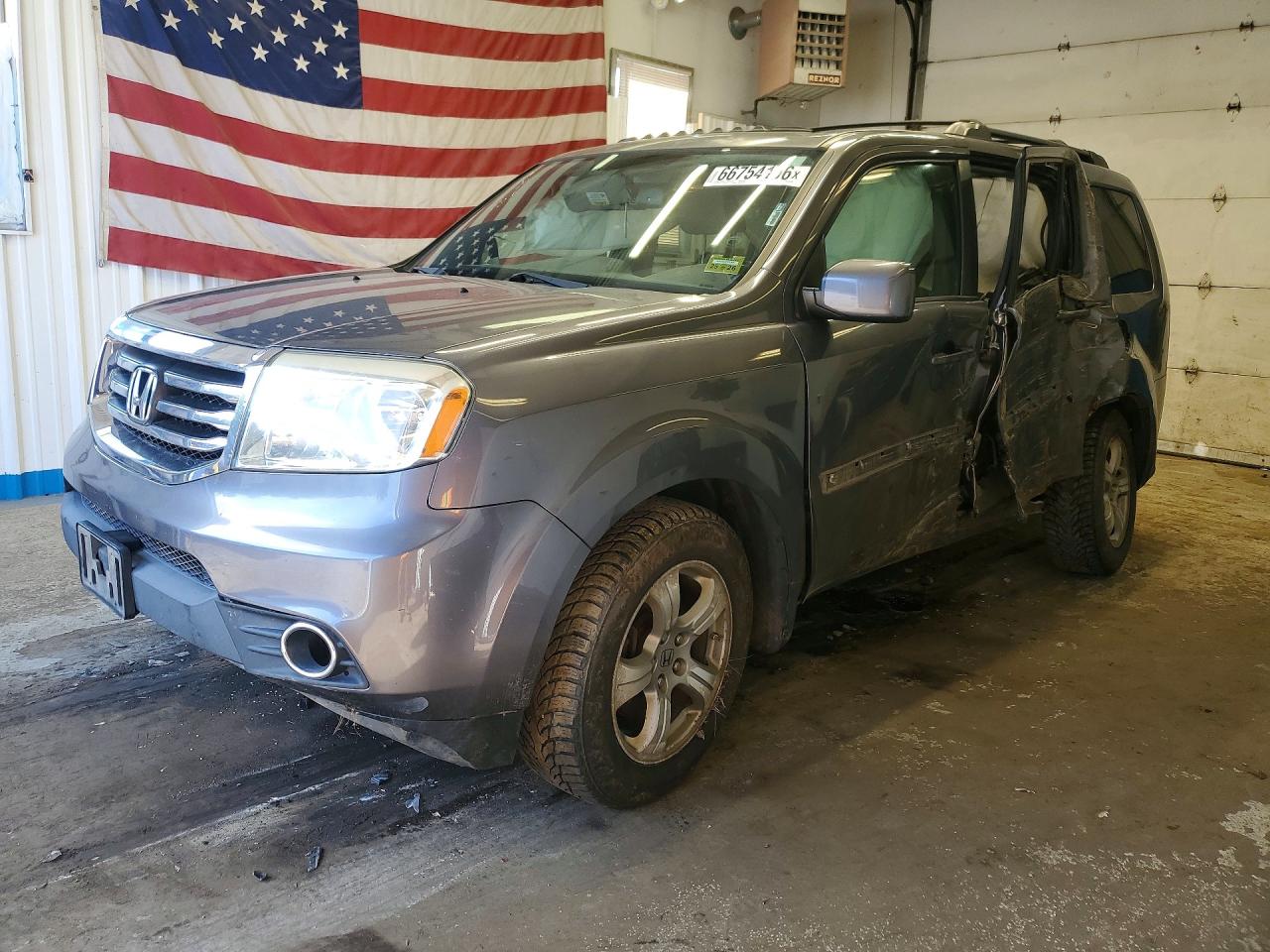 2014 HONDA PILOT EXL | 5FNYF4H56EB024286 | UPCARS