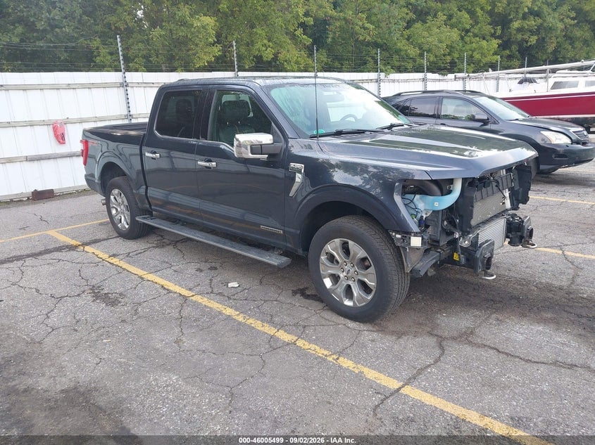 2022 FORD F-150 PLATINUM | 1FTFW1ED7NFC15678 | UPCARS