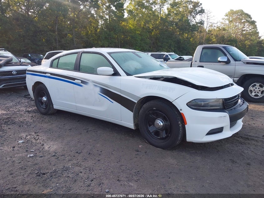 2021 DODGE CHARGER POLICE RWD | 2C3CDXAT4MH678582 | UPCARS