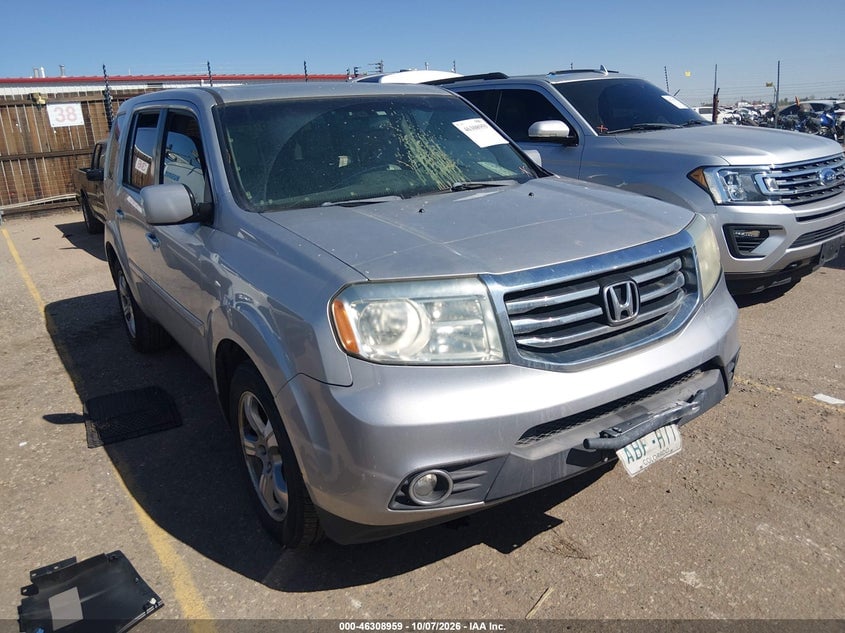 2012 HONDA PILOT EX-L | 5FNYF4H71CB085446 | UPCARS