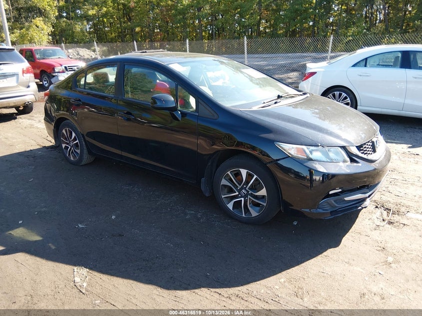 2013 HONDA CIVIC EX | 19XFB2F80DE206543 | UPCARS