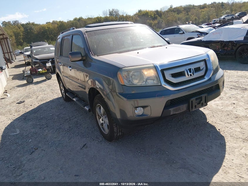 2011 HONDA PILOT EX-L | 5FNYF3H56BB023046 | UPCARS