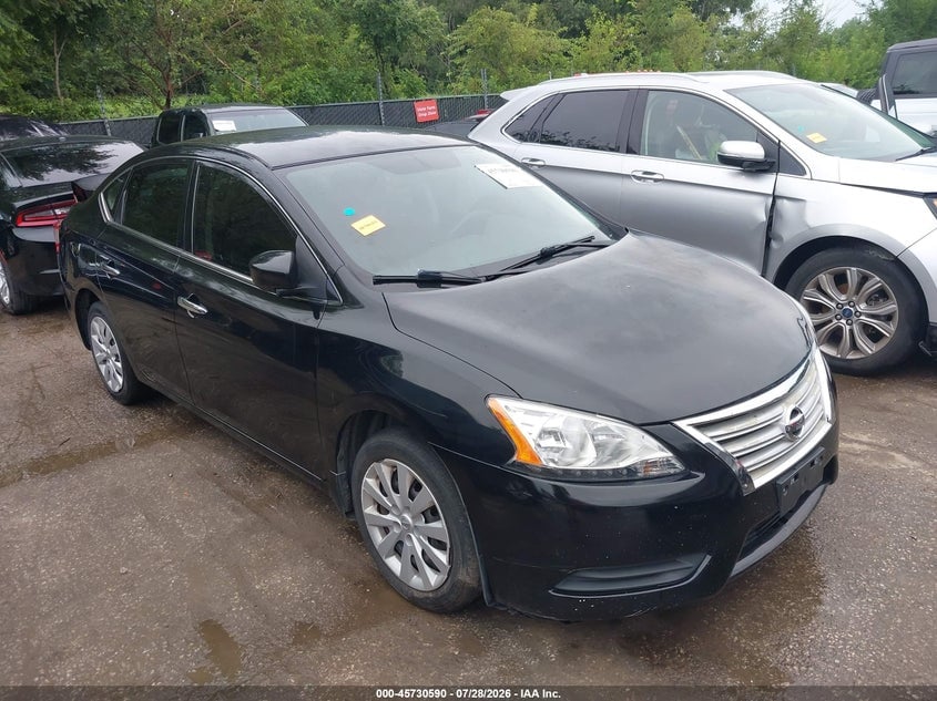 2014 NISSAN SENTRA S | 3N1AB7AP6EL689249 | UPCARS