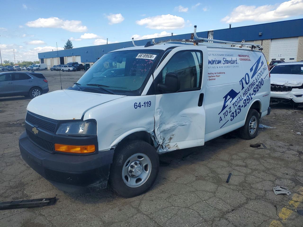 2019 CHEVROLET EXPRESS | 1GCWGAFG1K1150311 | UPCARS