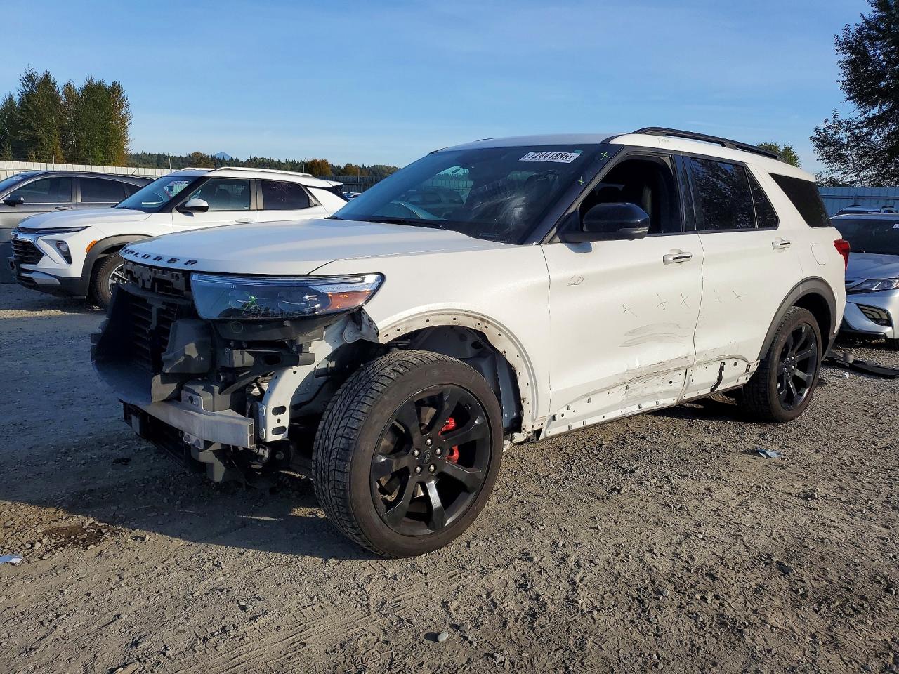 2021 FORD EXPLORER ST | 1FM5K8GC8MGA46716 | UPCARS