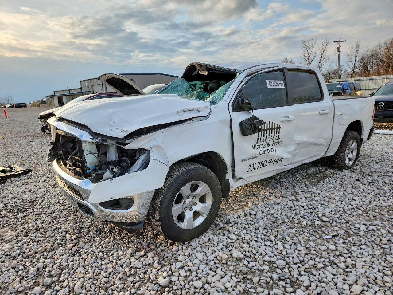 2021 RAM 1500 BIG HORN | 1C6SRFFT6MN553173 | UPCARS