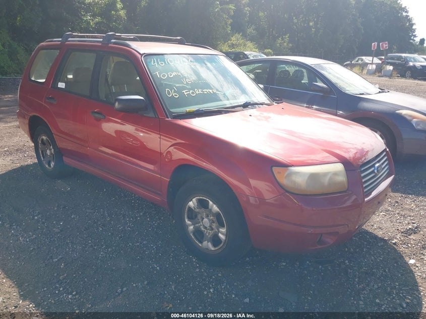 2006 SUBARU FORESTER 2.5X | JF1SG63646H704368 | UPCARS