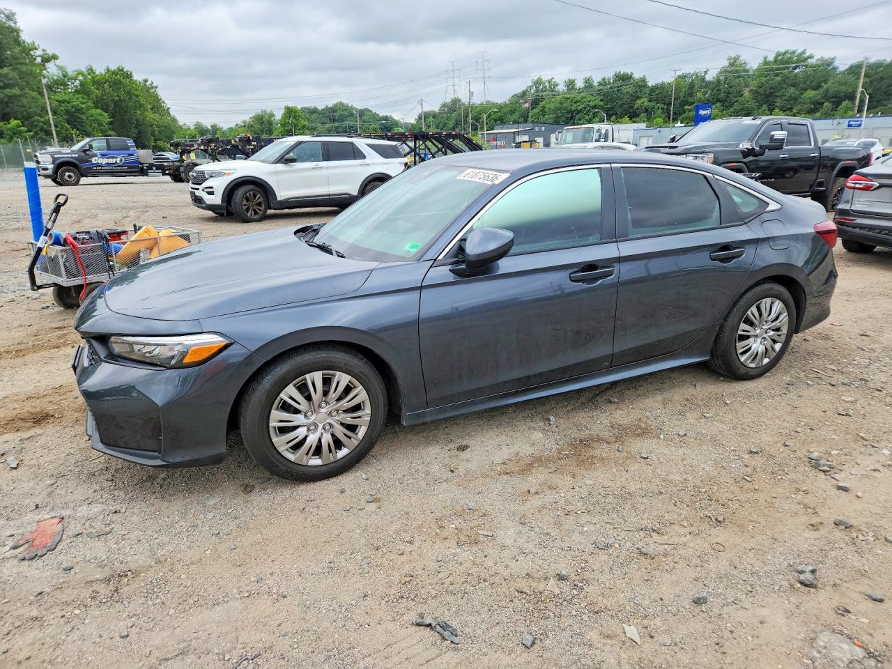 2025 HONDA CIVIC LX | 2HGFE2F2XSH540858 | UPCARS
