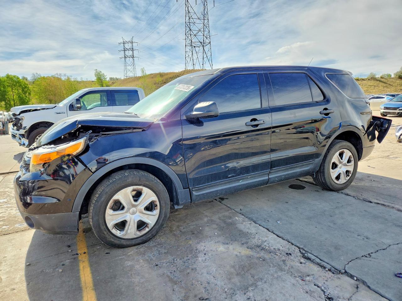 2014 FORD EXPLORER POLICE INTERCEPTOR | 1FM5K8AR0EGB27935 | UPCARS