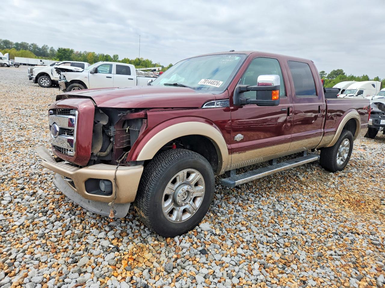 2013 FORD F250 SUPER DUTY | 1FT7W2BT0DEA23299 | UPCARS