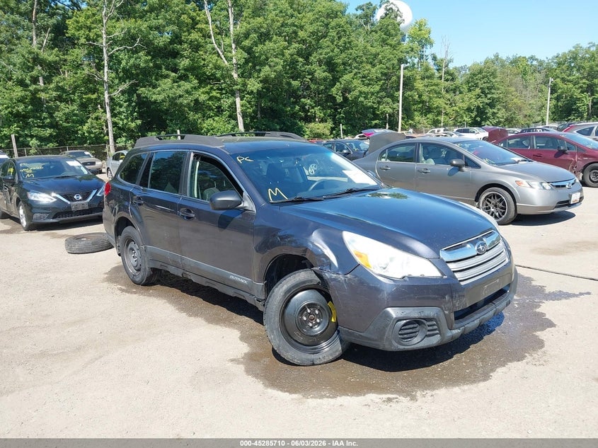 2013 SUBARU OUTBACK 2.5I | 4S4BRBAC1D3296469 | UPCARS