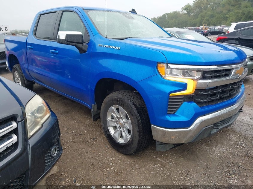 2025 CHEVROLET SILVERADO 1500 4WD  STANDARD BED LT | 1GCUKDED1SZ170512 | UPCARS