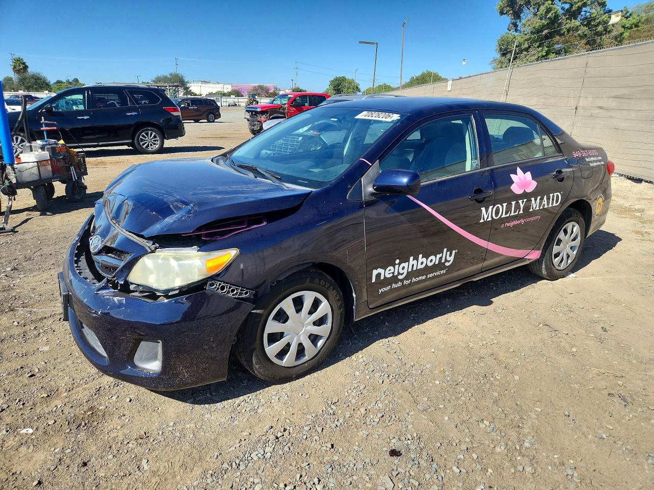 2013 TOYOTA COROLLA L | 5YFBU4EE6DP211000 | UPCARS