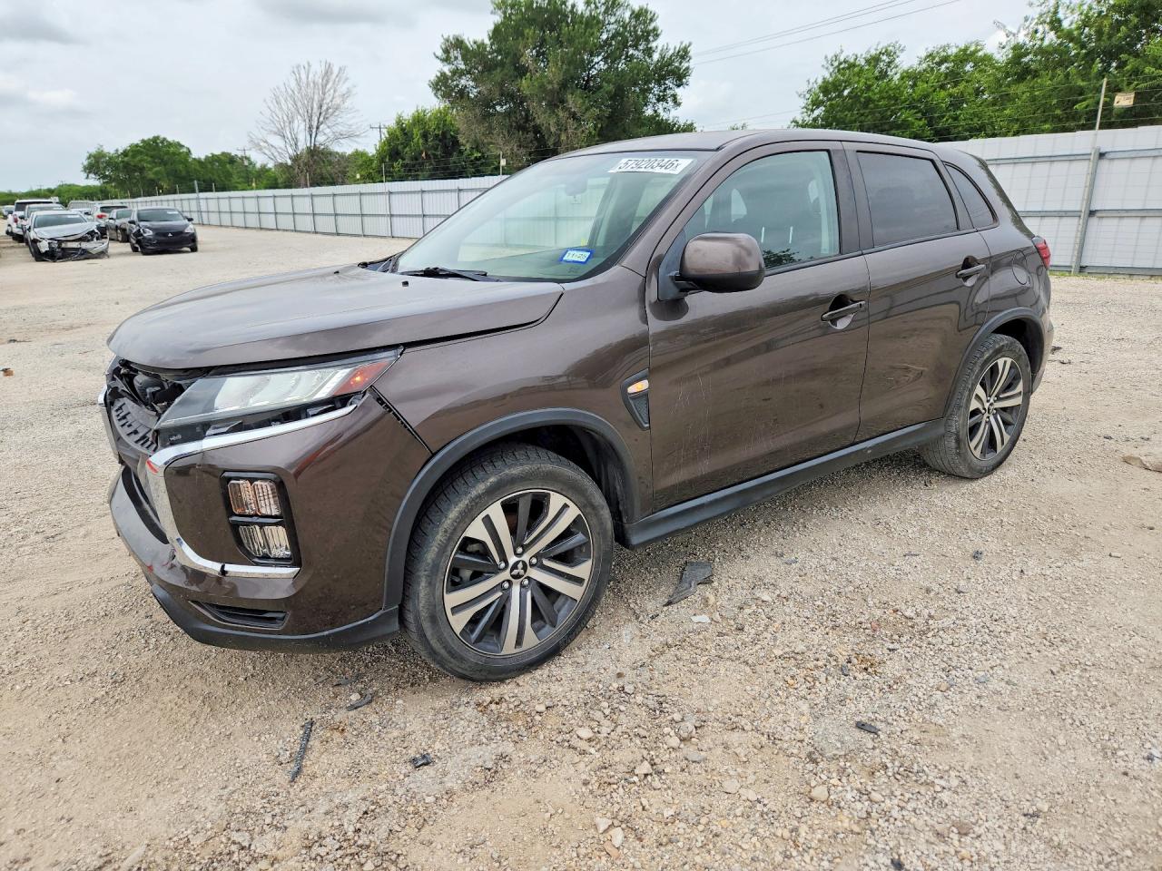 2020 MITSUBISHI OUTLANDER ES | JA4AP3AU9LU001481 | UPCARS