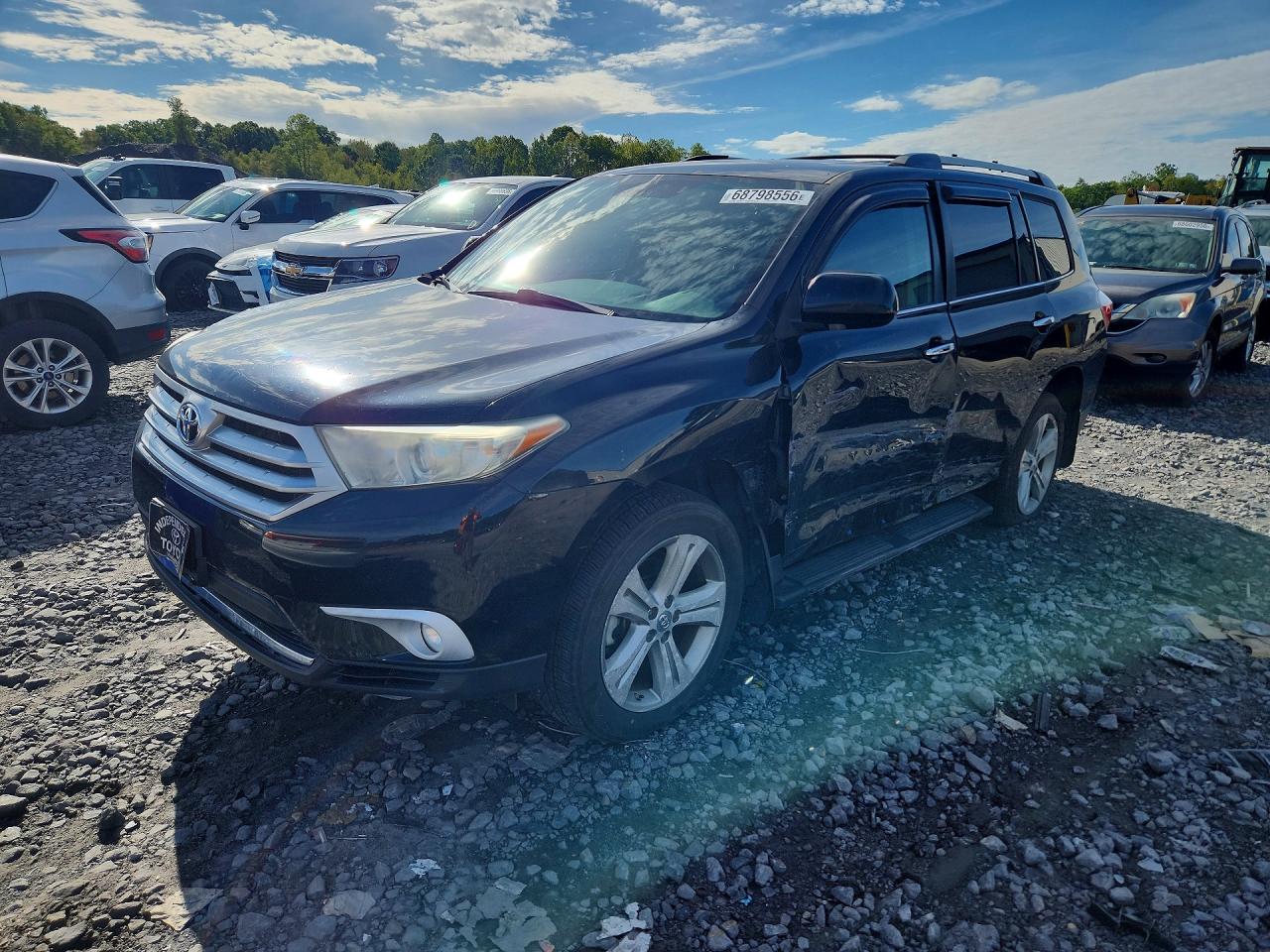 2012 TOYOTA HIGHLANDER LIMITED | 5TDDK3EH7CS152578 | UPCARS