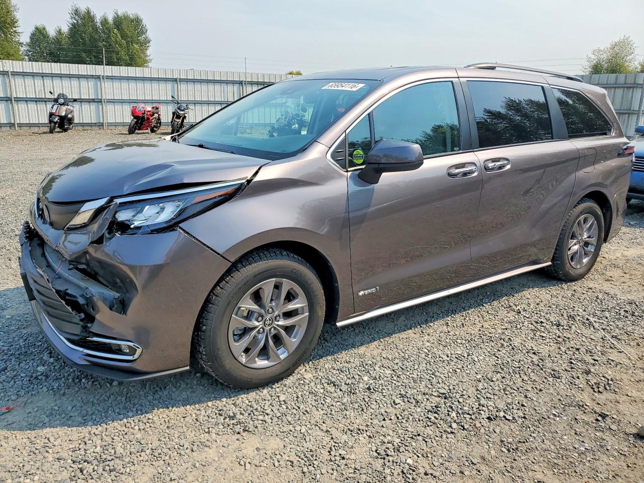 2021 TOYOTA SIENNA XLE | 5TDYSKFC6MS033467 | UPCARS
