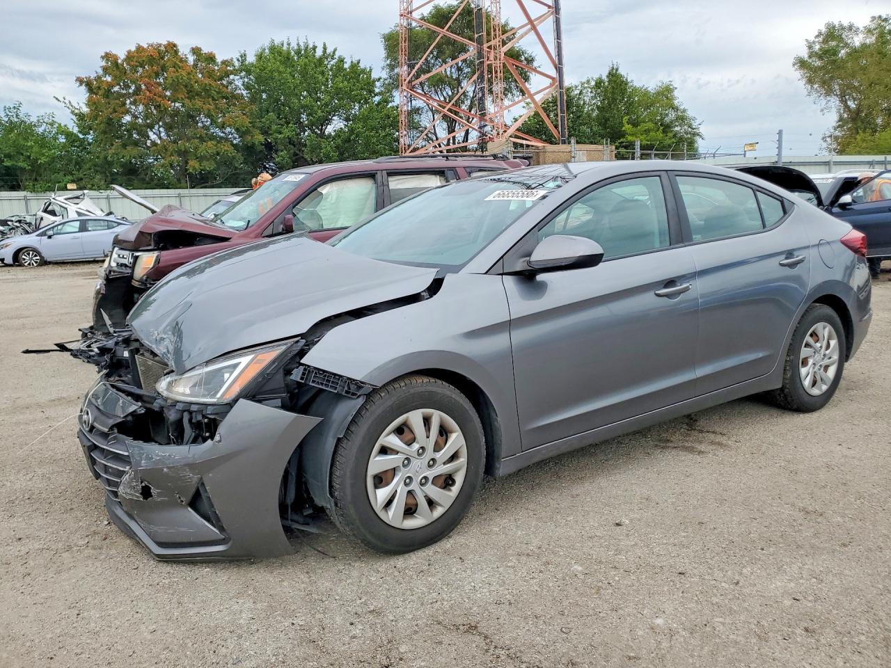 2019 HYUNDAI ELANTRA SE | 5NPD74LF5KH436563 | UPCARS