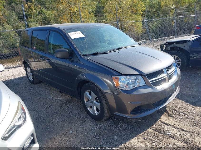 2017 DODGE GRAND CARAVAN SE | 2C4RDGBG8HR567492 | UPCARS