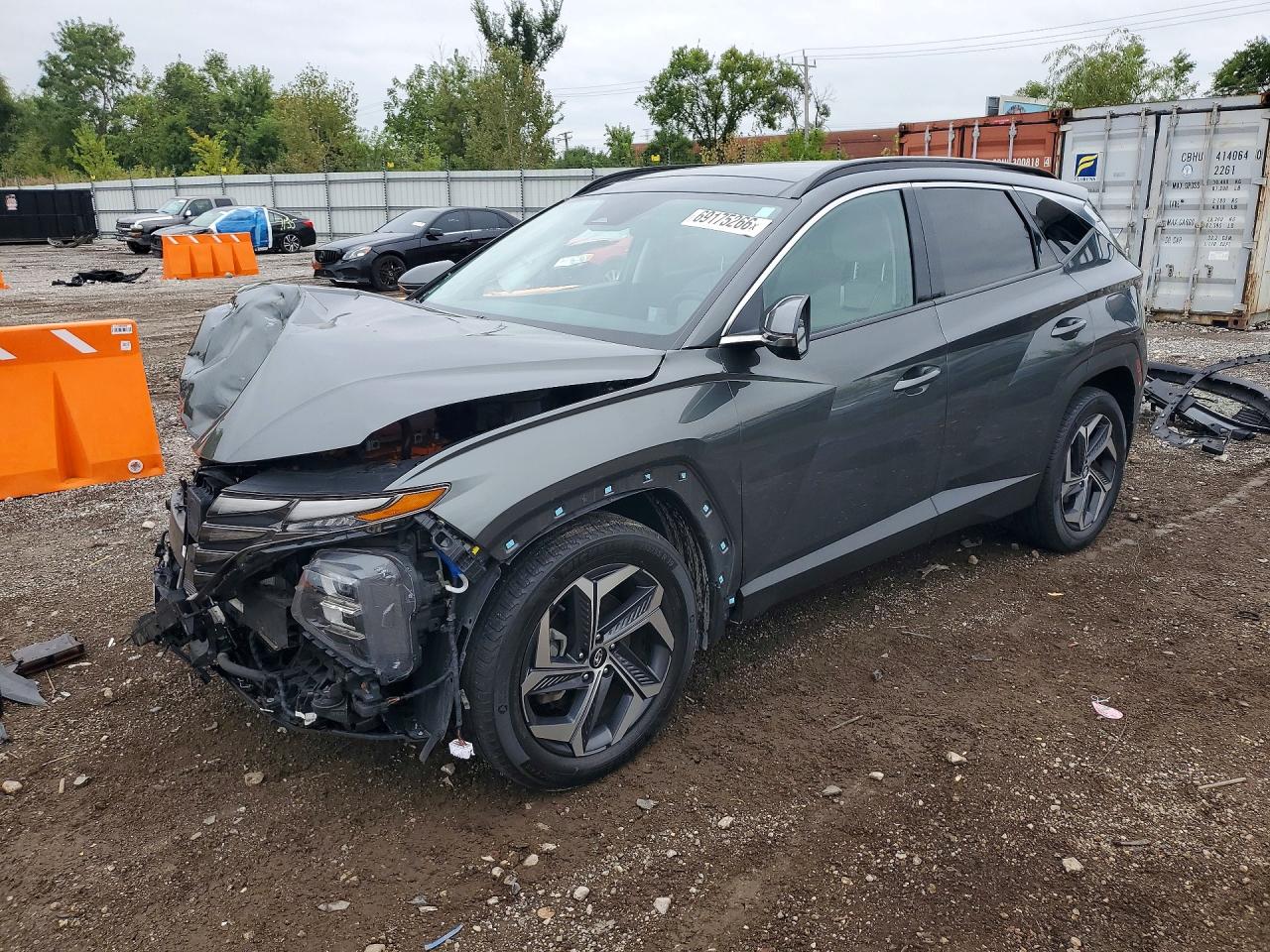2022 HYUNDAI TUCSON LIMITED | KM8JECA16NU055868 | UPCARS