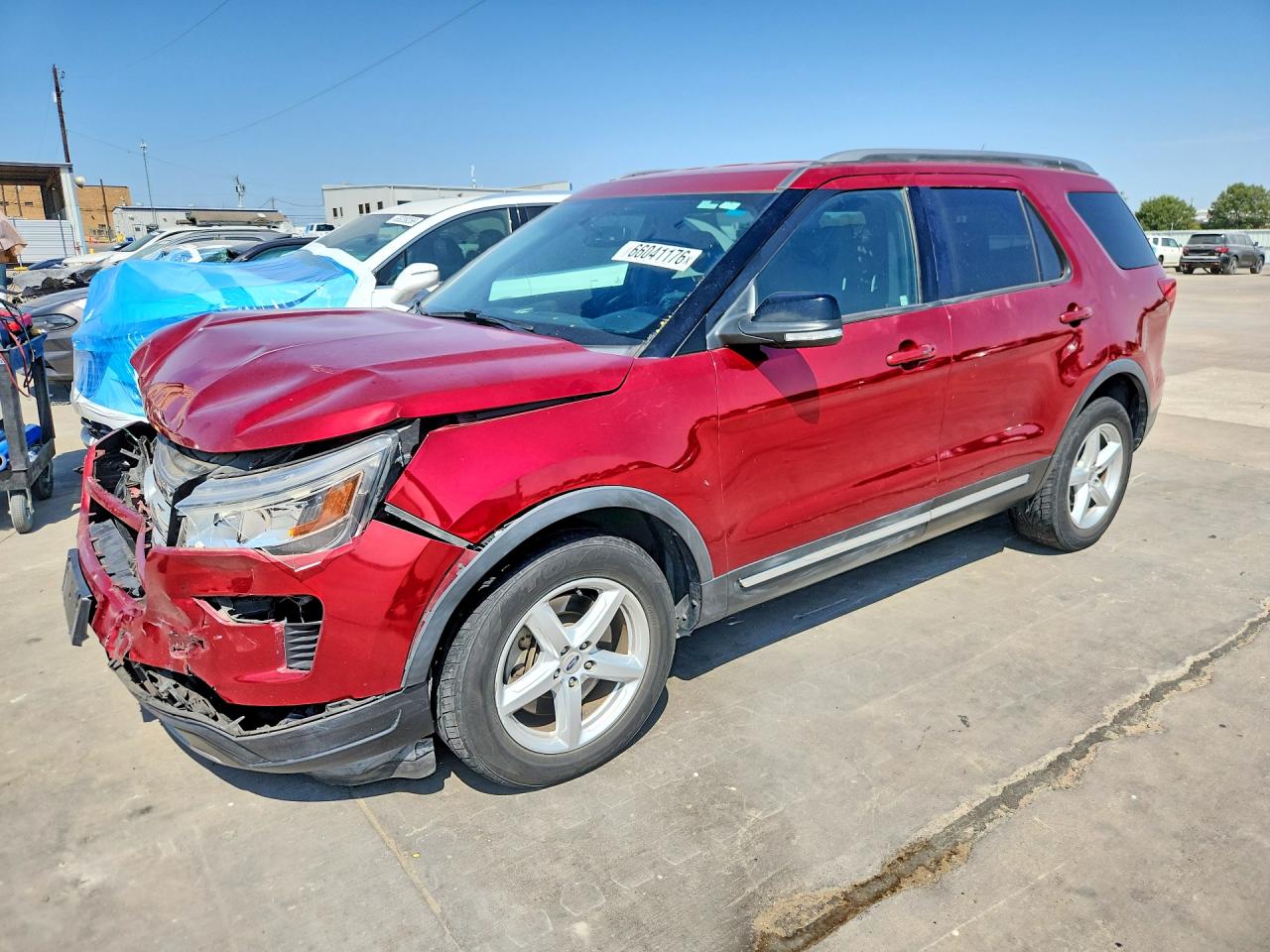 2018 FORD EXPLORER XLT | 1FM5K7D88JGC41026 | UPCARS