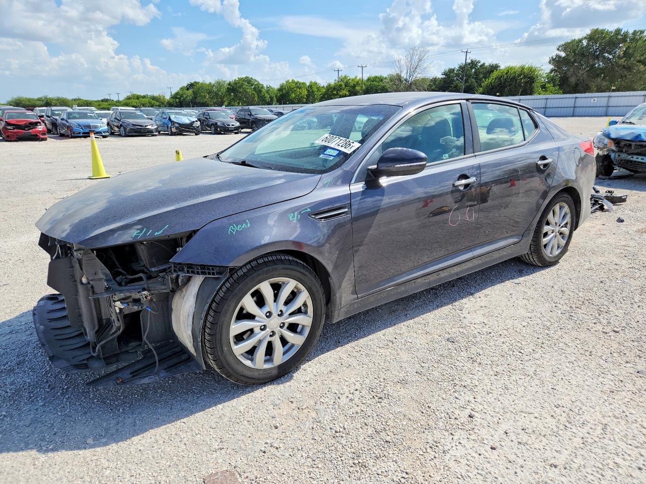 2015 KIA OPTIMA | 5XXGN4A76FG438077 | UPCARS