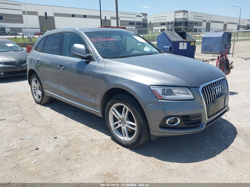 2014 AUDI Q5 2.0T PREMIUM | WA1LFAFP3EA058198 | UPCARS