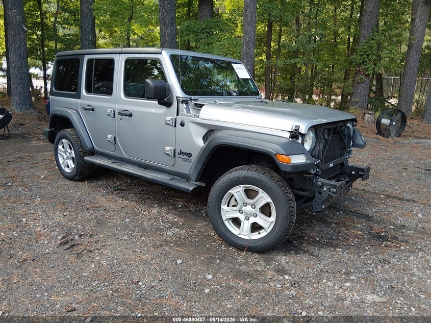 2021 JEEP WRANGLER UNLIMITED SPORT S 4X4 | 1C4HJXDNXMW646485 | UPCARS