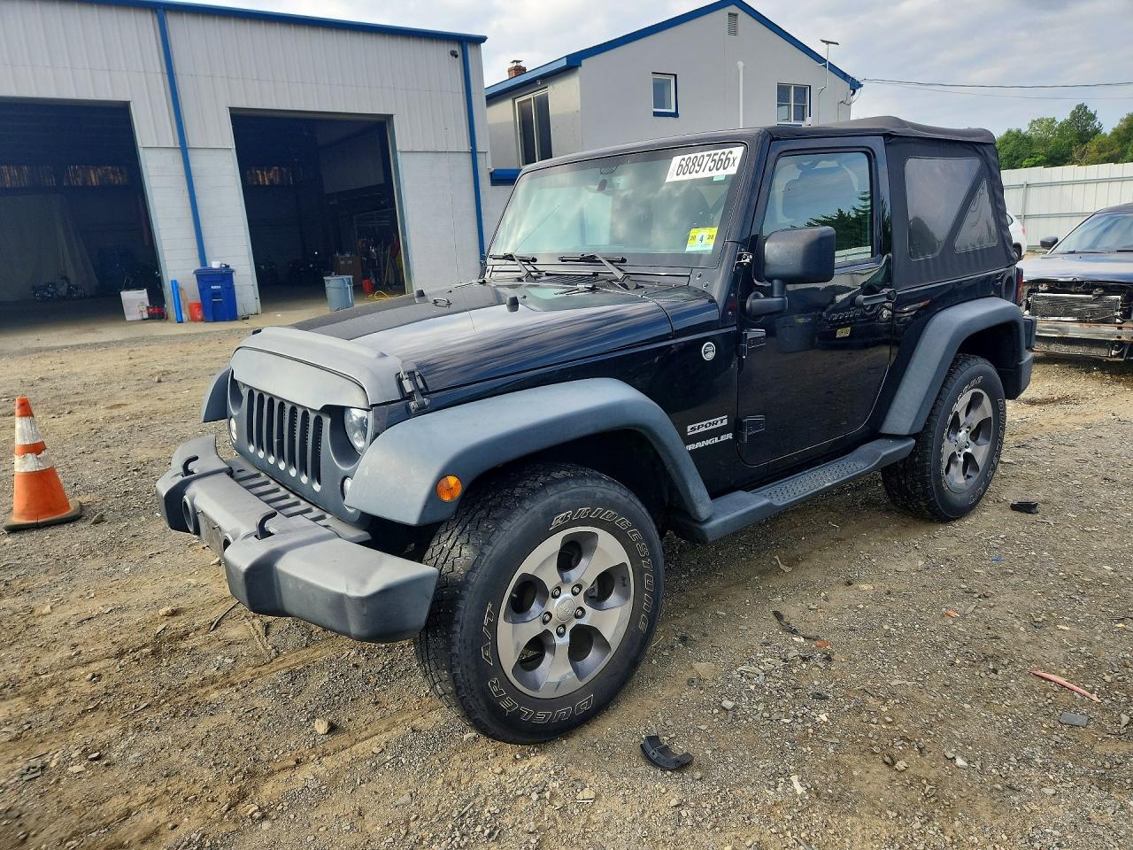 2015 JEEP WRANGLER SPORT | 1C4AJWAG5FL605817 | UPCARS
