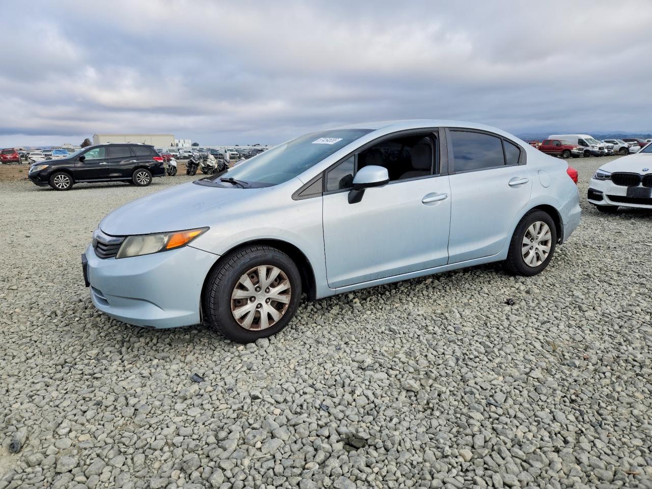 2012 HONDA CIVIC LX | 2HGFB2F51CH598006 | UPCARS