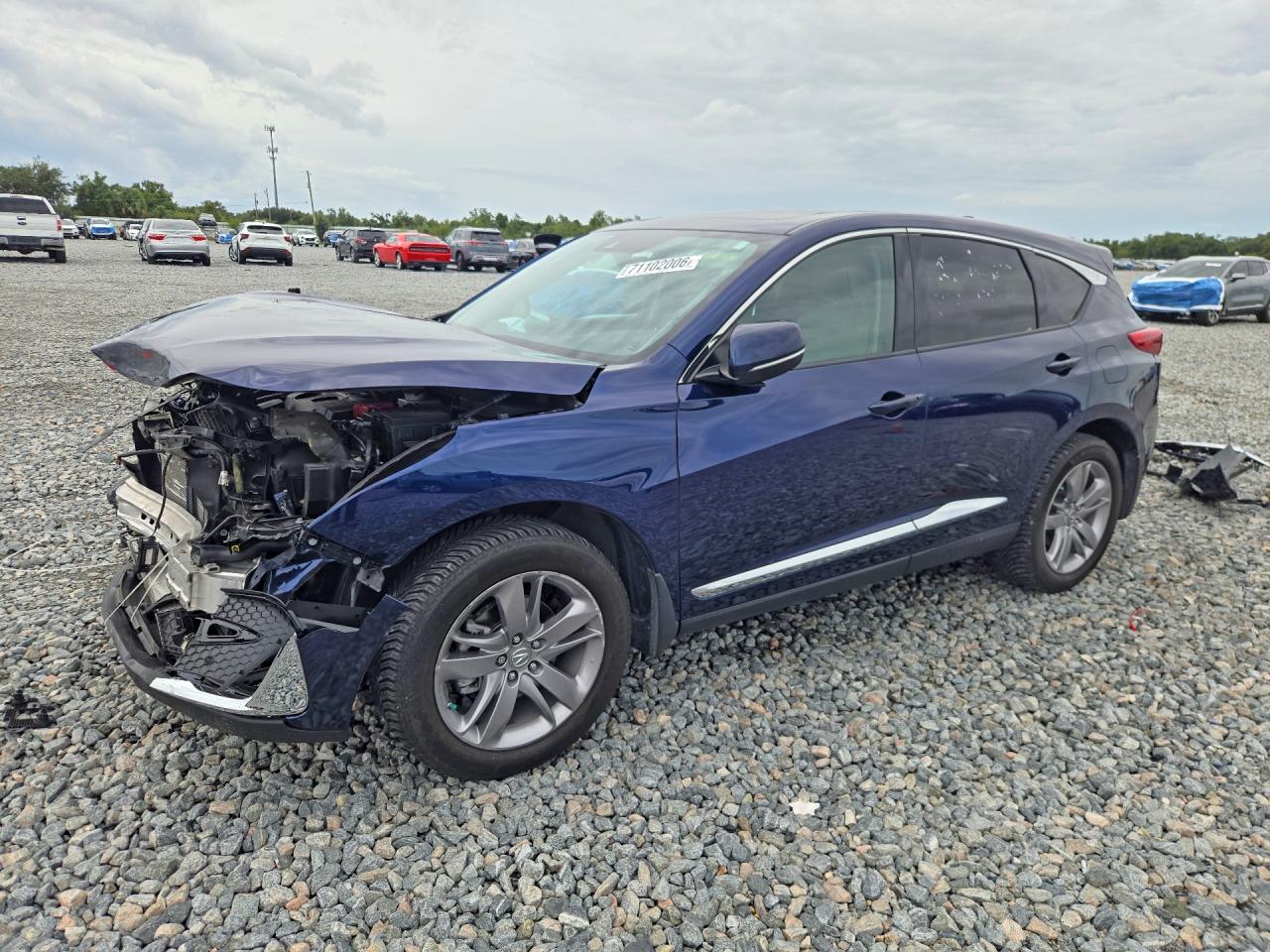 2021 ACURA RDX ADVANCE | 5J8TC1H79ML010527 | UPCARS