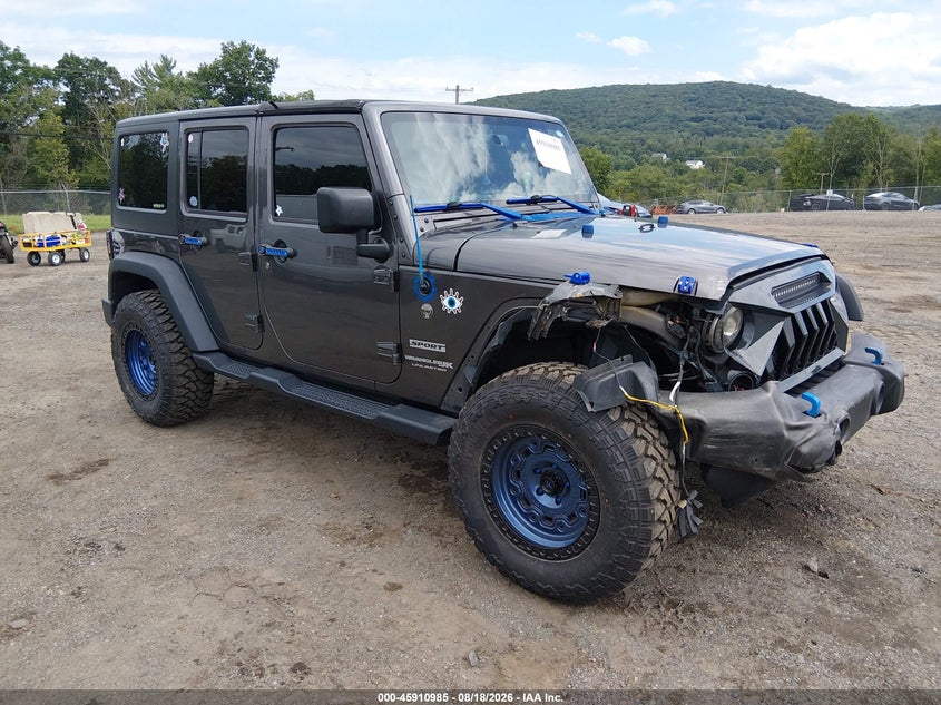 2018 JEEP WRANGLER JK UNLIMITED SPORT S 4X4 | 1C4HJWDG1JL858281 | UPCARS