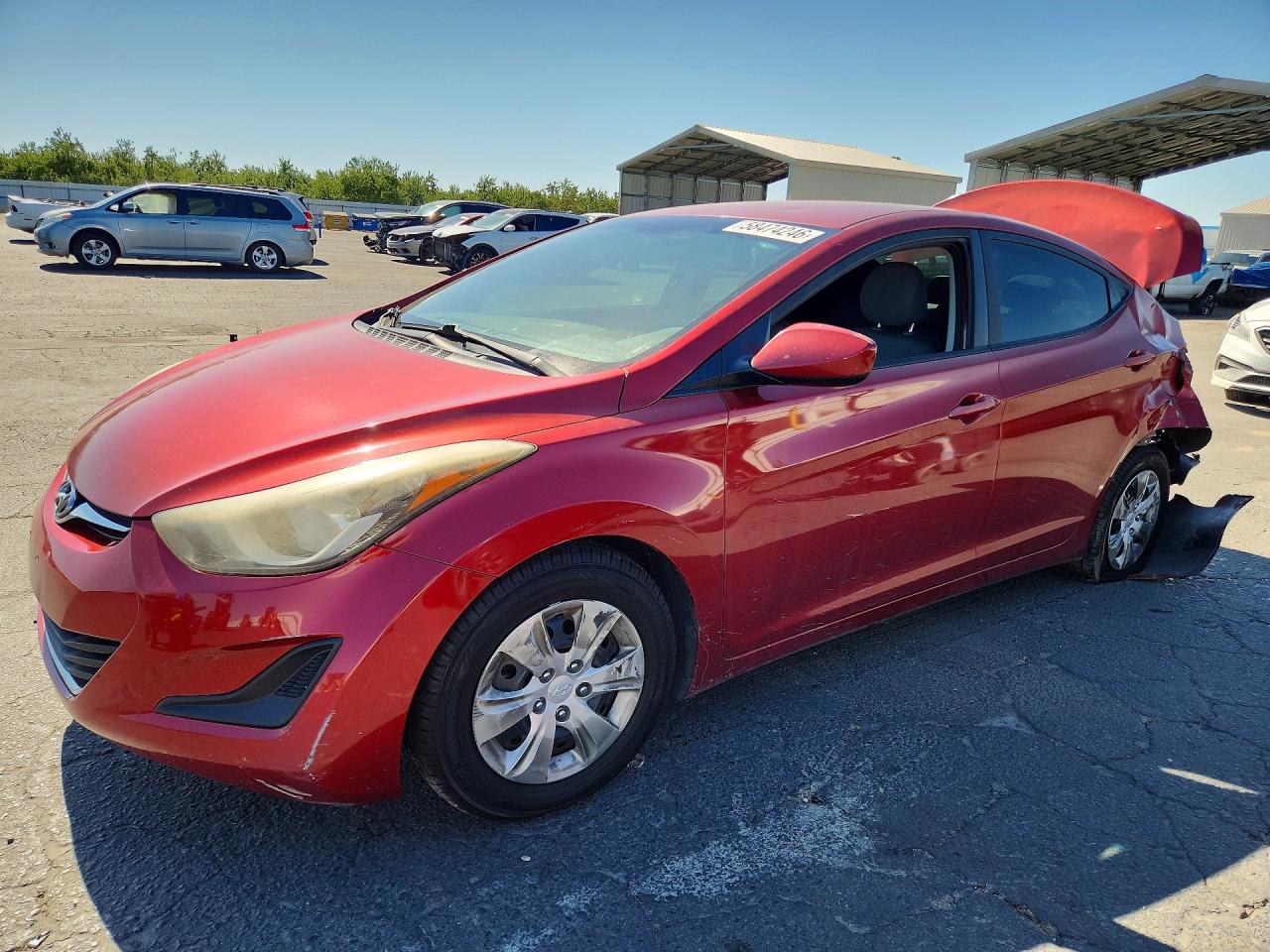 2016 HYUNDAI ELANTRA SE | 5NPDH4AE7GH760354 | UPCARS