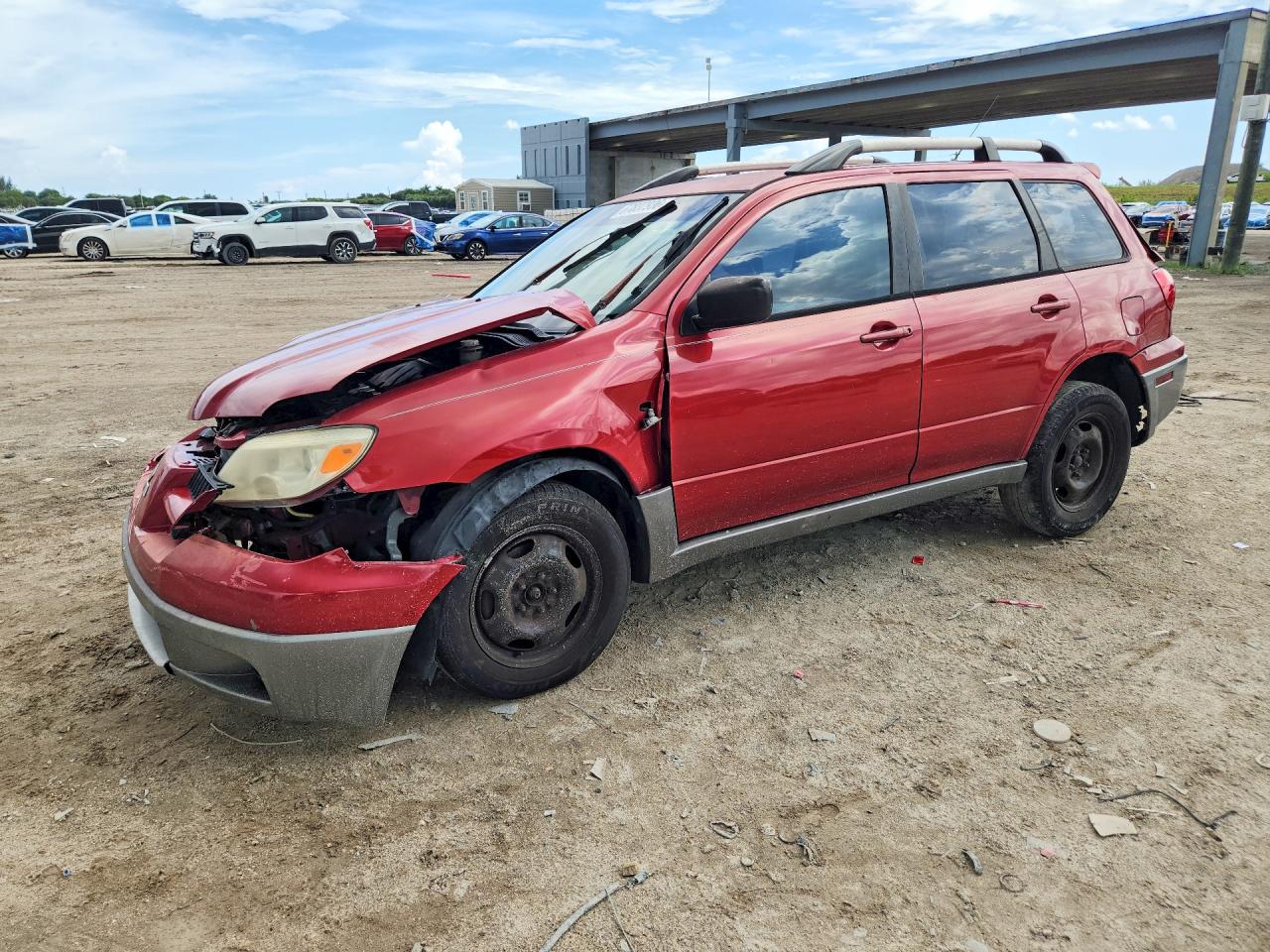 2006 MITSUBISHI OUTLANDER LS | JA4LX31FX6U026078 | UPCARS