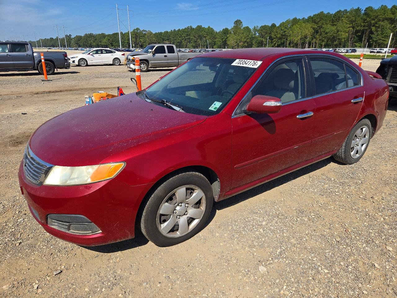 2009 KIA OPTIMA LX | KNAGE228795322744 | UPCARS