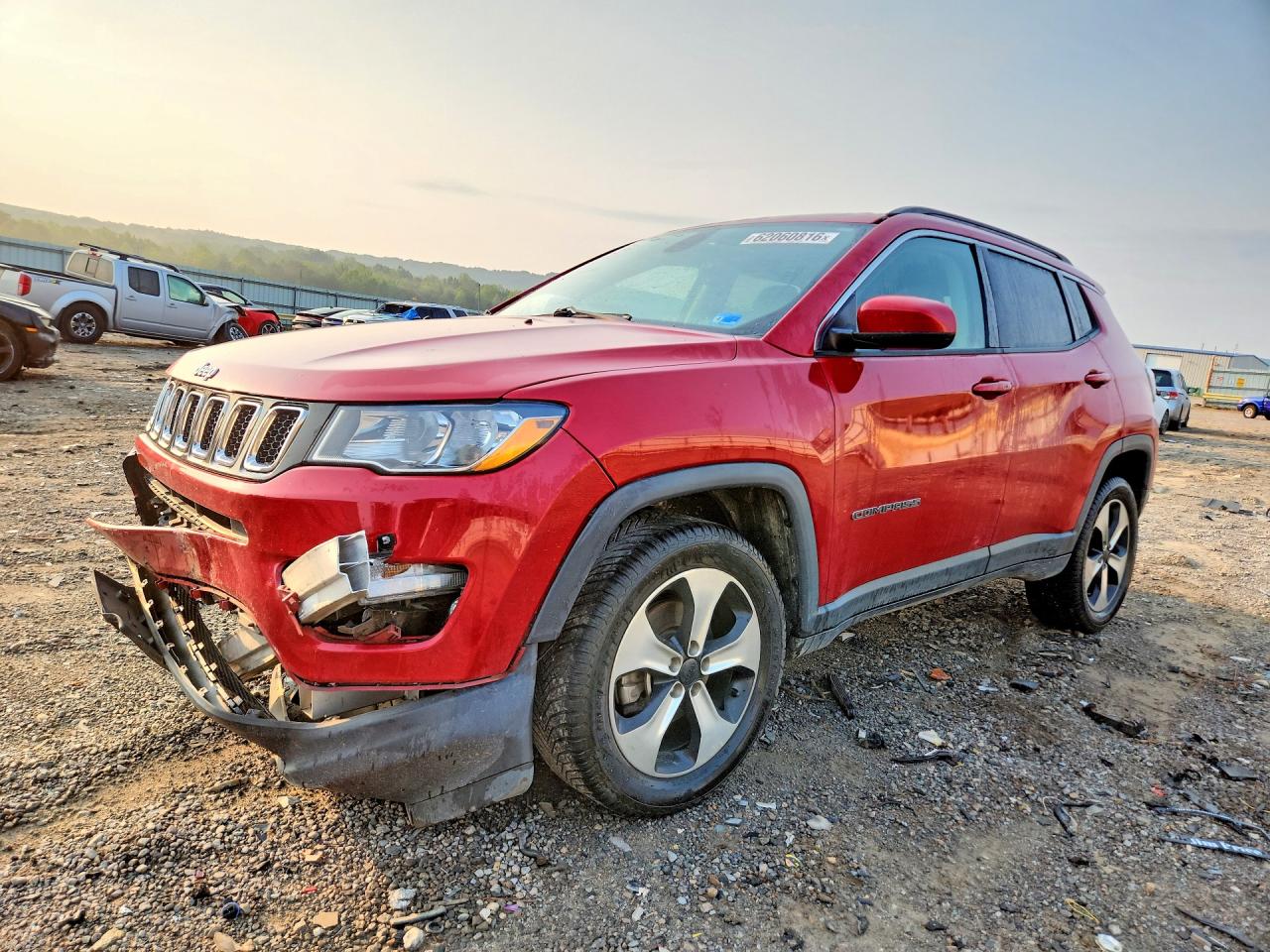 2017 JEEP COMPASS LATITUDE | 3C4NJDBB2HT656143 | UPCARS