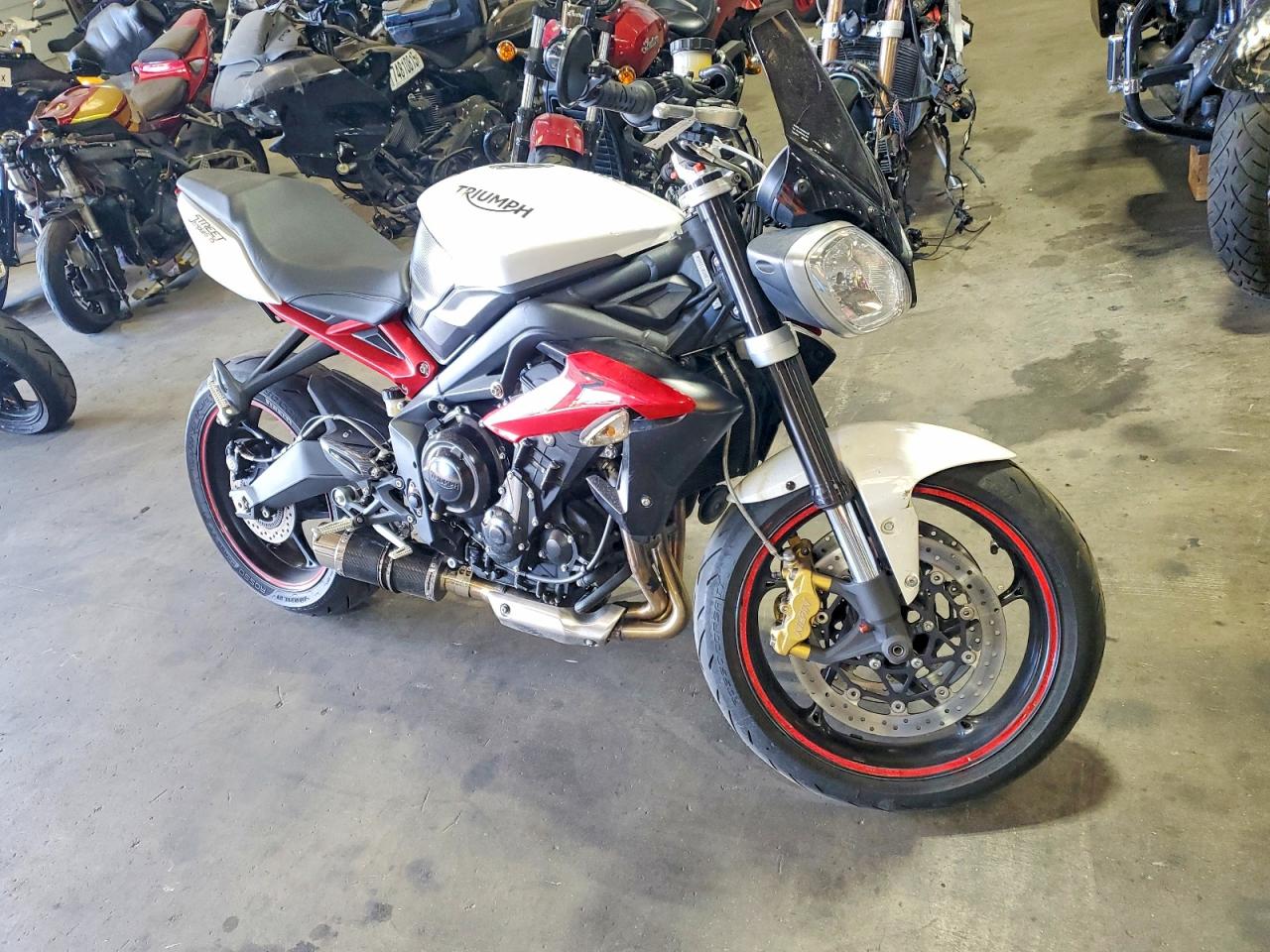 2017 TRIUMPH MOTORCYCLE STREET R | SMTL03NE7HT771621 | UPCARS