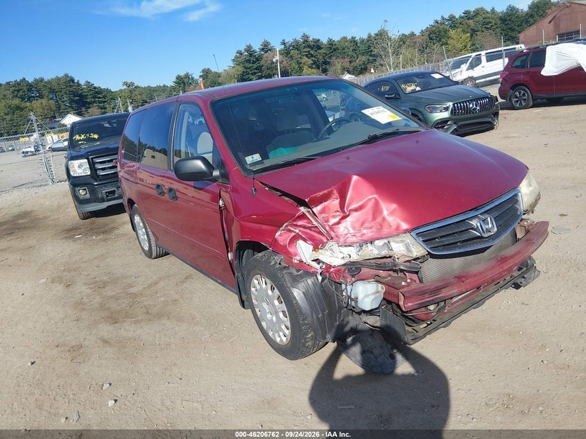 2004 HONDA ODYSSEY LX | 5FNRL18554B137589 | UPCARS