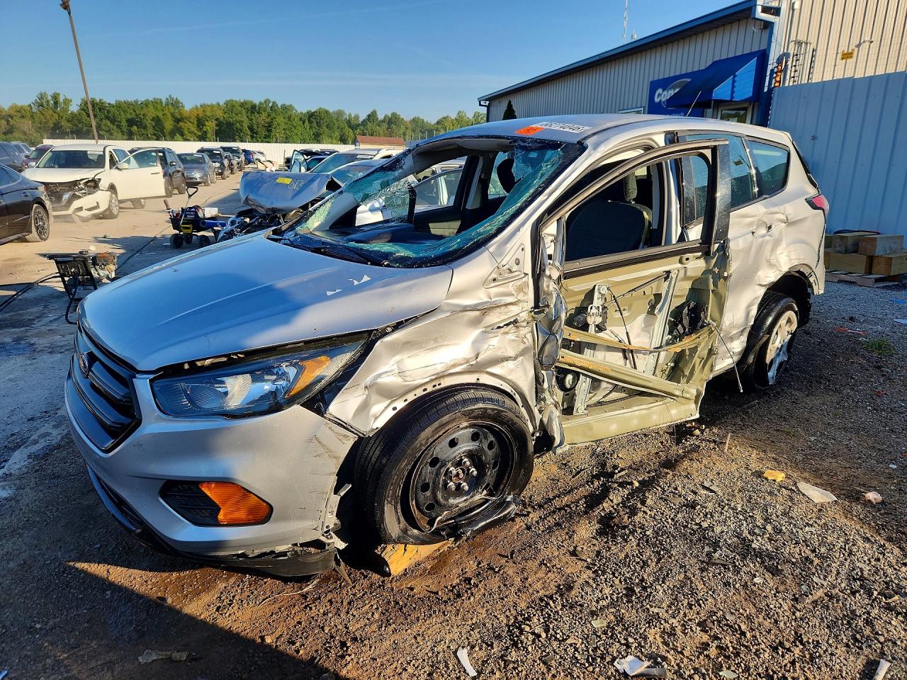 2018 FORD ESCAPE S | 1FMCU0F78JUA51502 | UPCARS