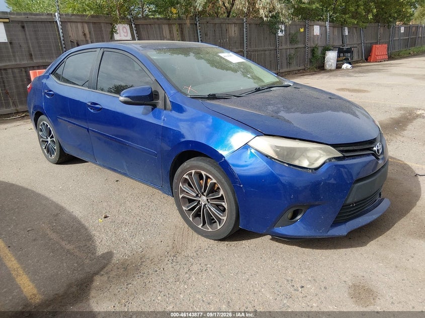 2014 TOYOTA COROLLA S PLUS | 2T1BURHE1EC227812 | UPCARS