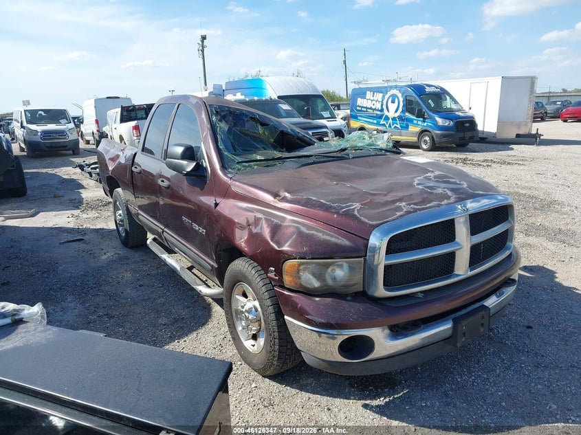 2005 DODGE RAM 2500 ST/SLT | 3D7KR28C65G800898 | UPCARS