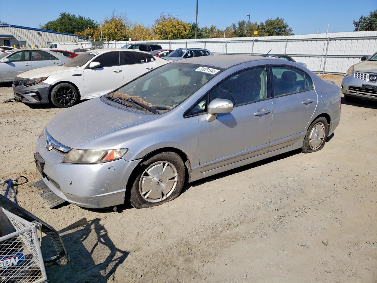 2008 HONDA CIVIC HYBRID | JHMFA36268S000343 | UPCARS