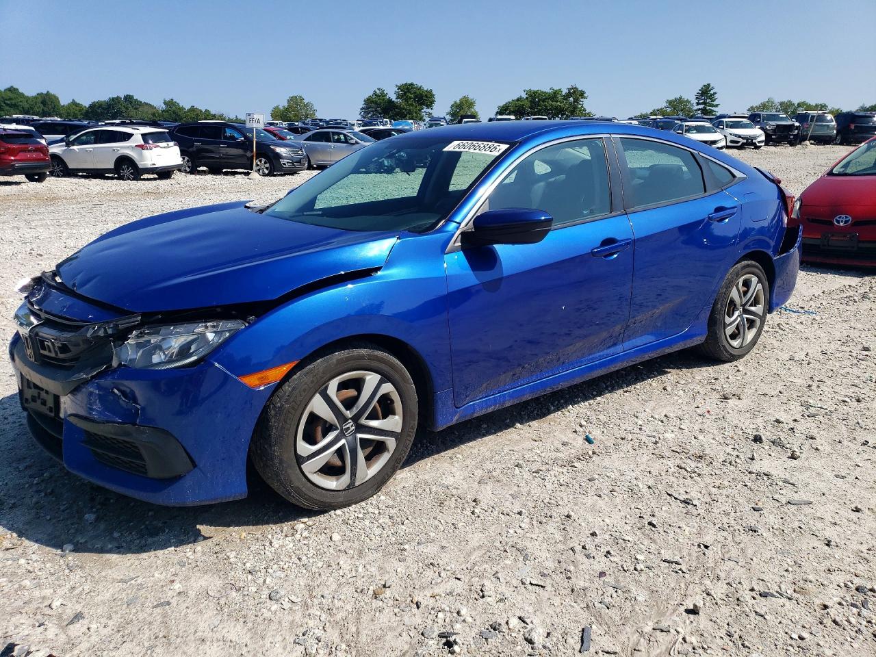 2017 HONDA CIVIC LX | 2HGFC2F5XHH574033 | UPCARS