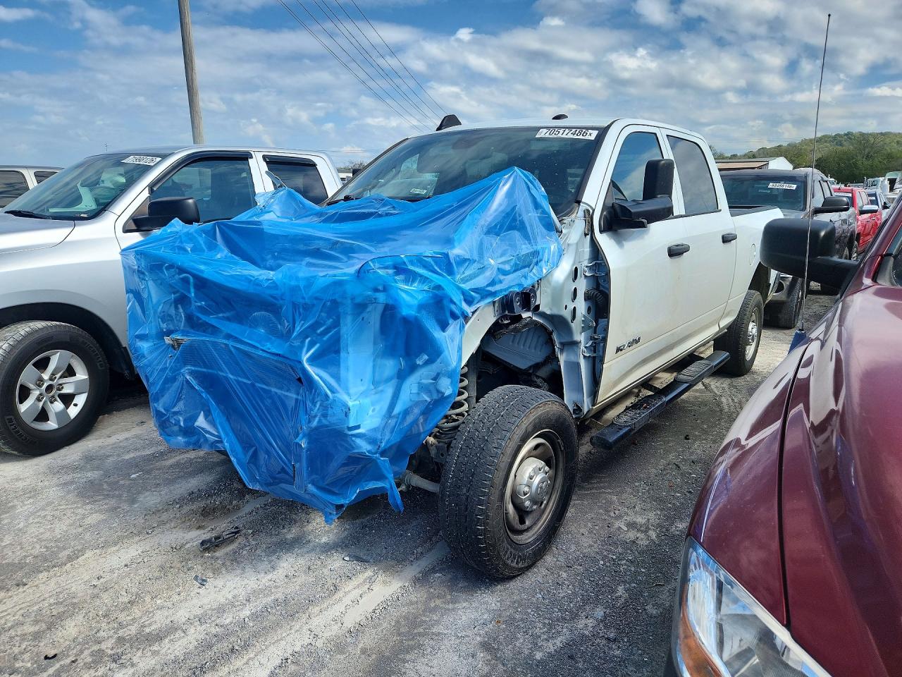 2022 RAM 2500 TRADESMAN | 3C6UR5CL0NG439302 | UPCARS