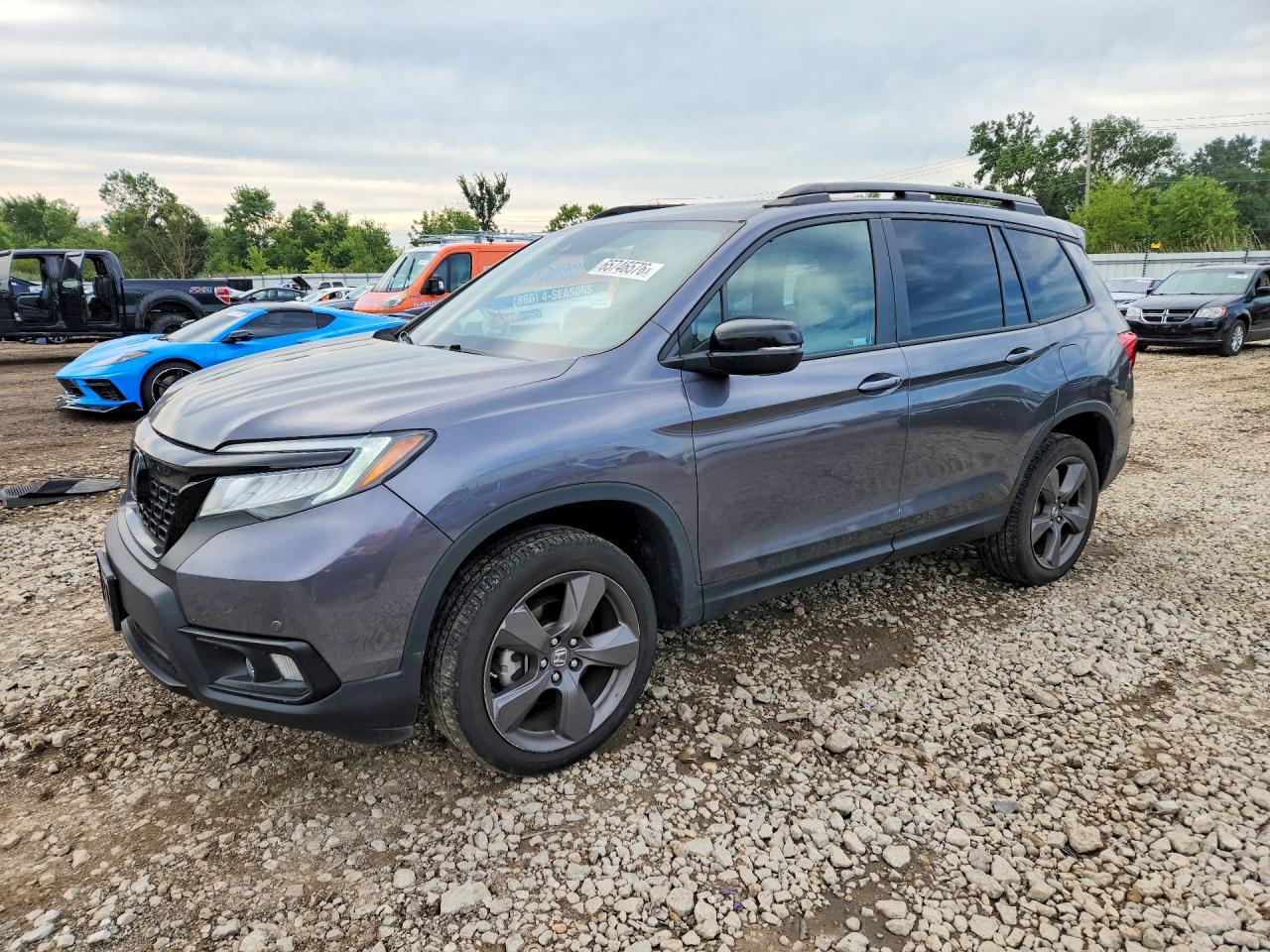 2021 HONDA PASSPOR TOURING | 5FNYF8H93MB010533 | UPCARS