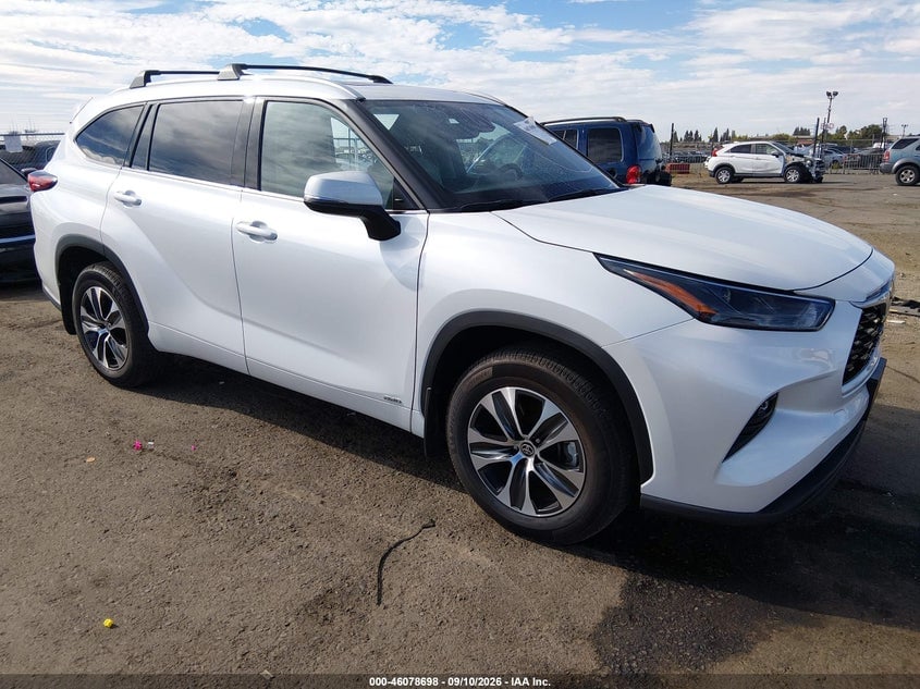 2022 TOYOTA HIGHLANDER HYBRID XLE | 5TDHBRCH3NS553300 | UPCARS