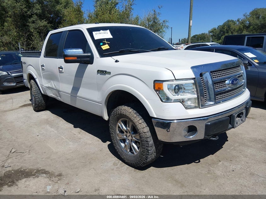 2011 FORD F-150 LARIAT | 1FTFW1EF6BFD39051 | UPCARS
