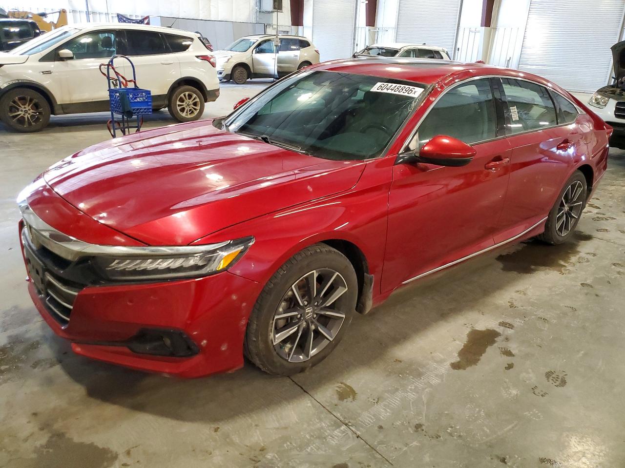 2021 HONDA ACCORD EXL | 1HGCV1F5XMA061607 | UPCARS