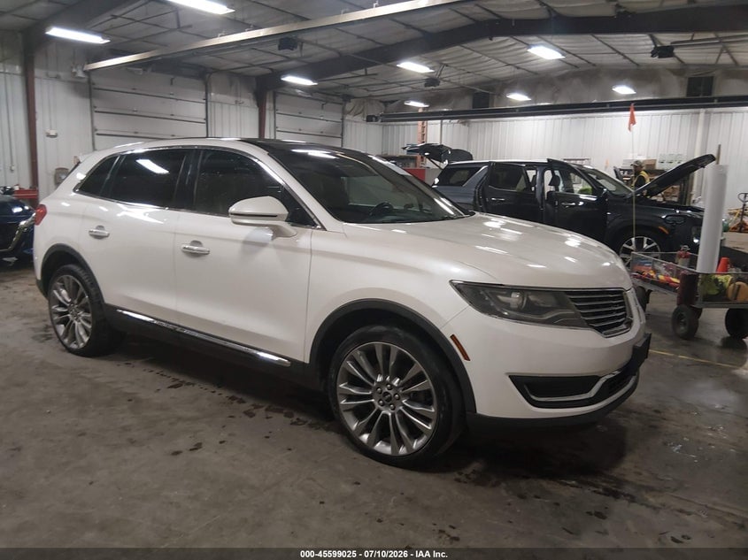 2016 LINCOLN MKX RESERVE | 2LMPJ8LR2GBL57001 | UPCARS